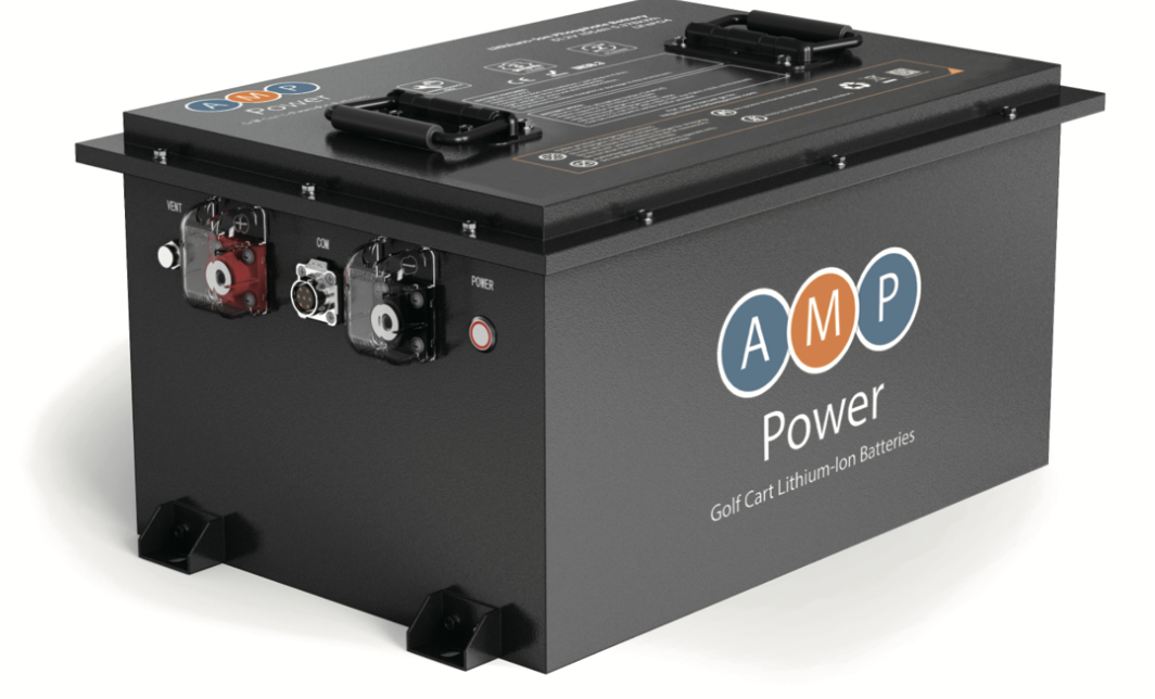 AMP 48V 105ah Lithium Battery -complete With Charger | Battery Pitstop